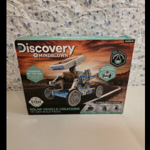 Discovery Mindblown Solar Vehicle Creations STEM Building Kit, 197 Pieces, 8+